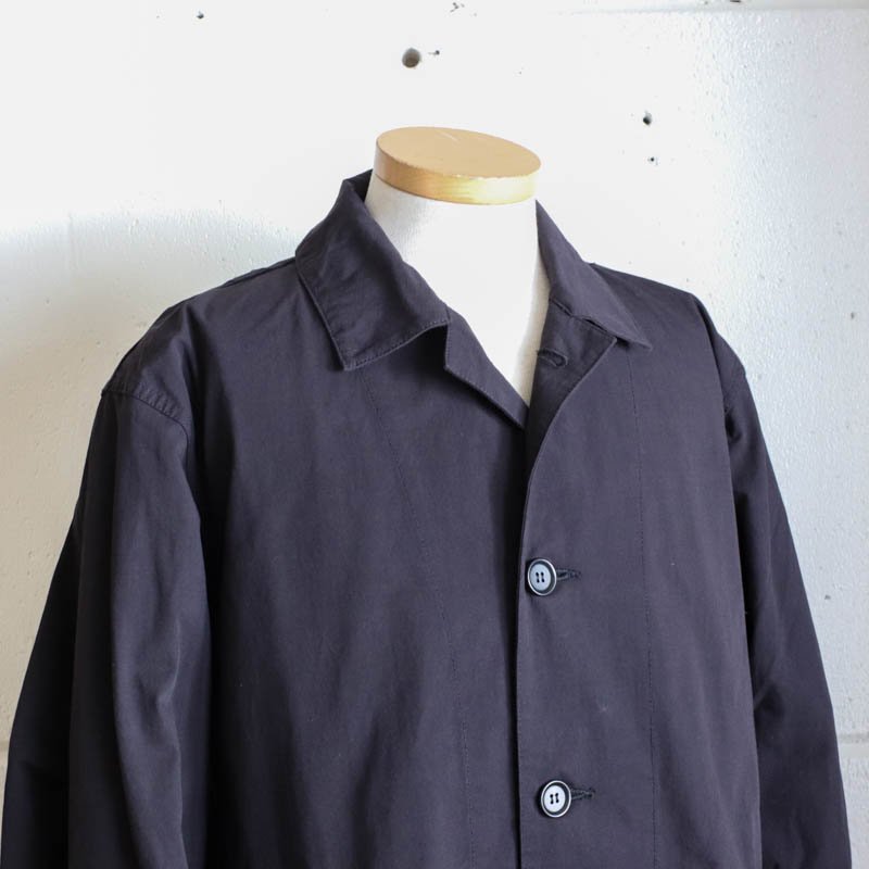 C-FIELD COATBlack Ripstop Poplin