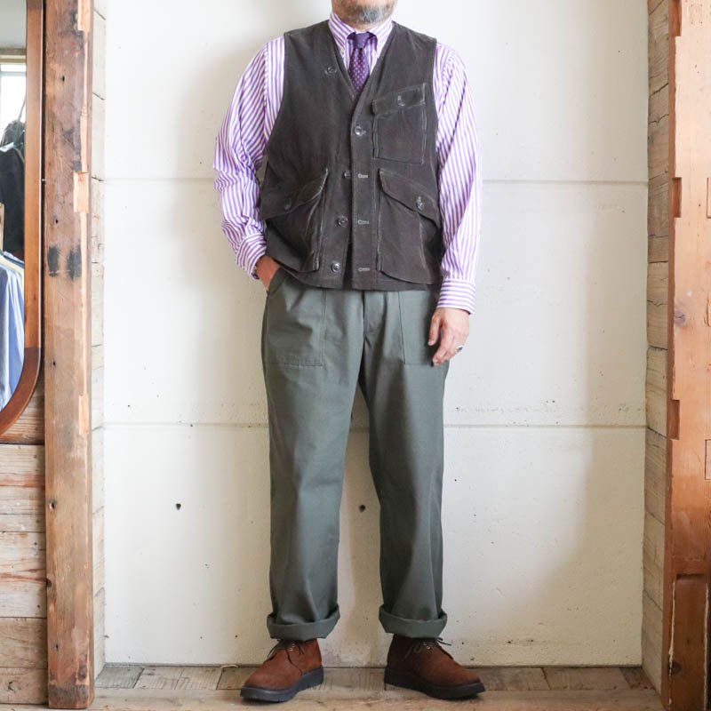 Barber Stripe  Lilac Classic Fit 