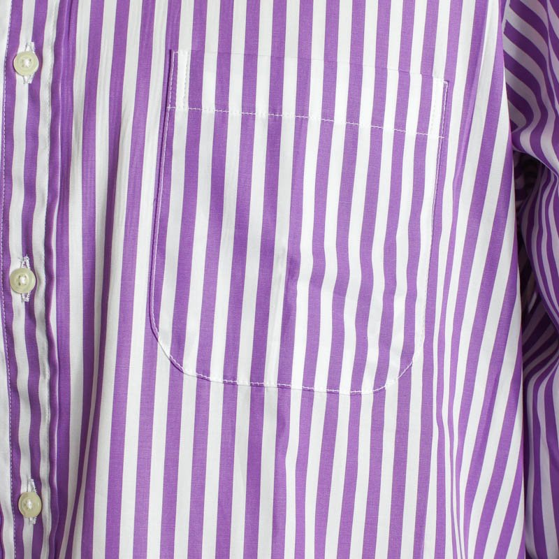 Barber Stripe  Lilac Classic Fit 