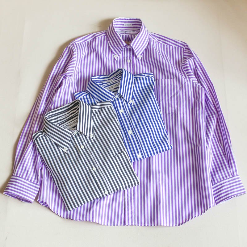 Barber Stripe  Lilac Classic Fit 