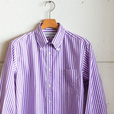 Barber Stripe  Lilac Classic Fit 