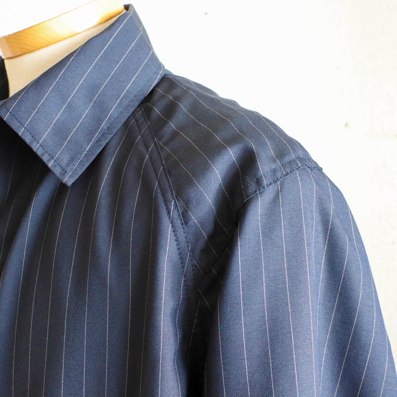 Game Jacket LightPinstripe on Navy 