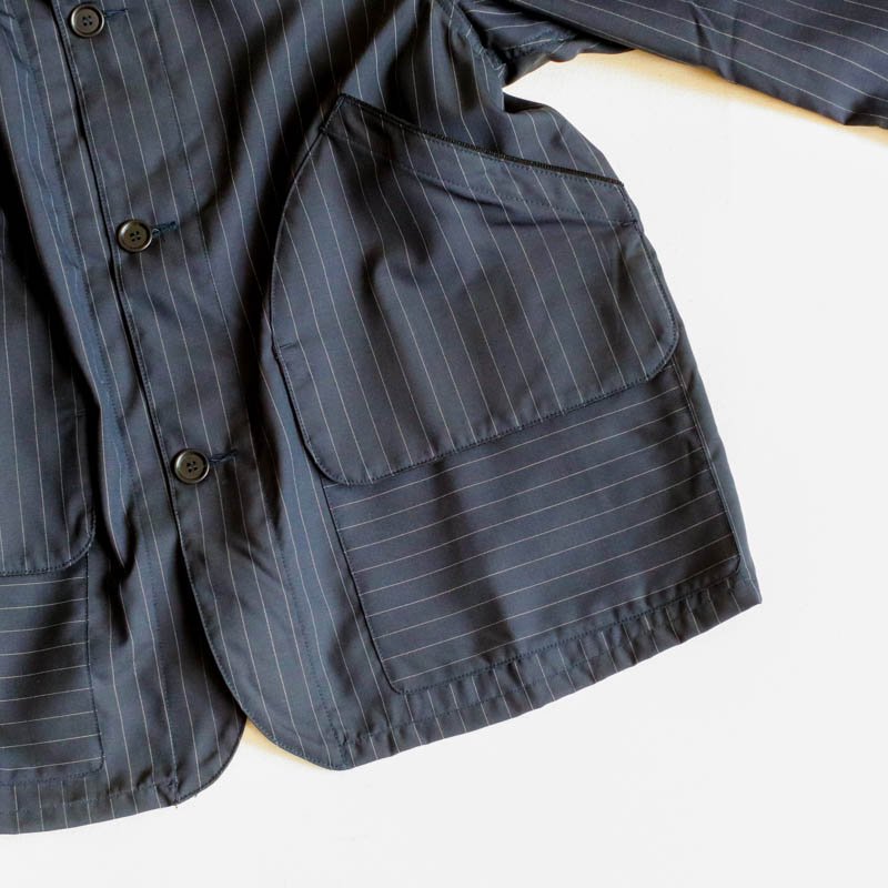 Game Jacket LightPinstripe on Navy 