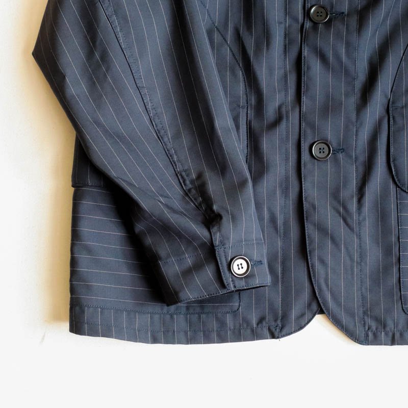 Game Jacket LightPinstripe on Navy 