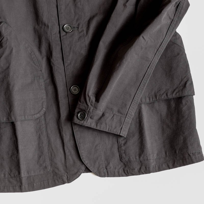 Game Jacket LightBlack Ripstop Poplin
