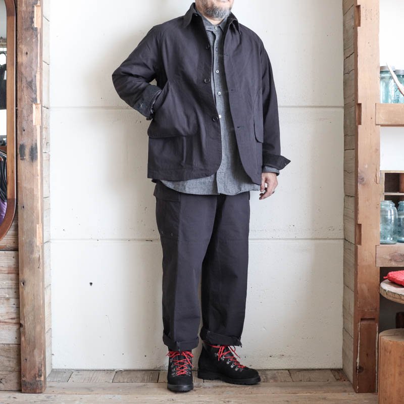 THE CORONA UTILITY【ザ コロナユーティリティ】Game Jacket Light　Black Ripstop Poplin　-  UNCLE SAM【アンクルサム】 大阪 アメリカ村のセレクトショップ / Online Store