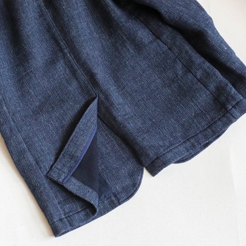 HORLOGERTailored Blazer Re-Tweed Herringbone Melange blue