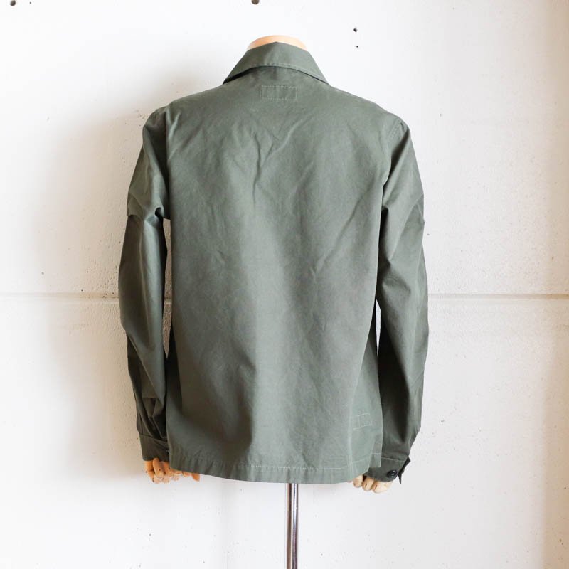 1ST PAT-RN RAILROAD　Work Jacket　Brushed Micro-Canvas　Olive