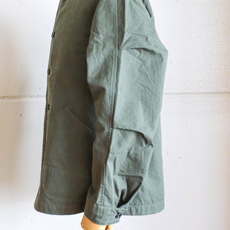 RAILROADWork JacketBrushed Micro-CanvasOlive