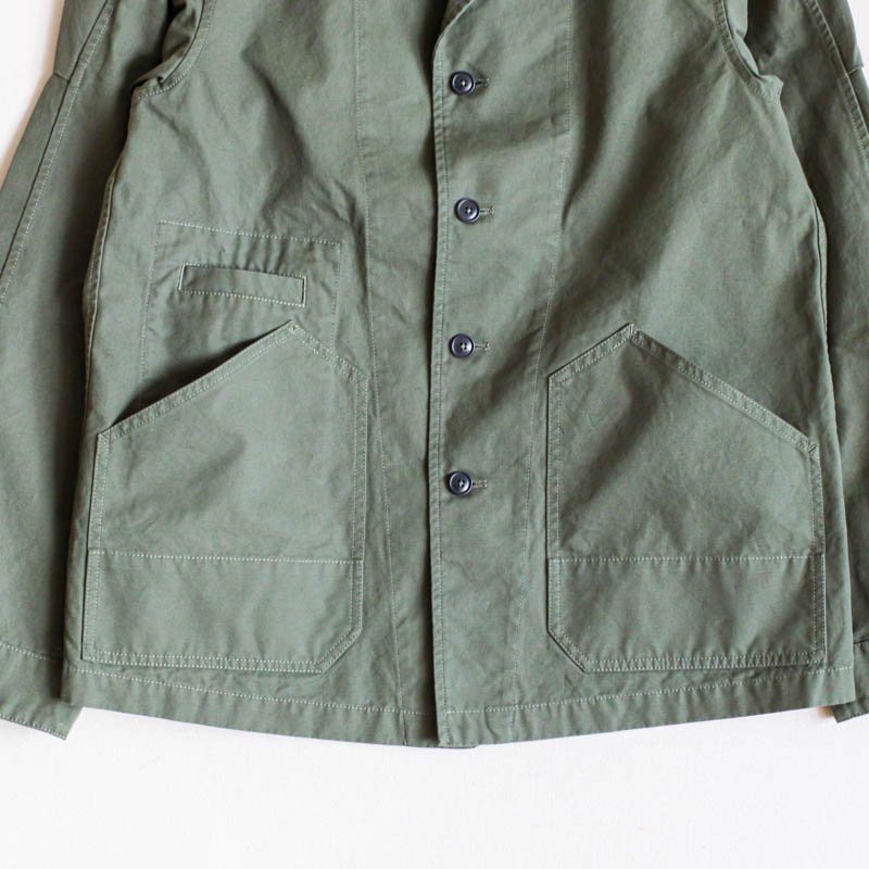 RAILROADWork JacketBrushed Micro-CanvasOlive