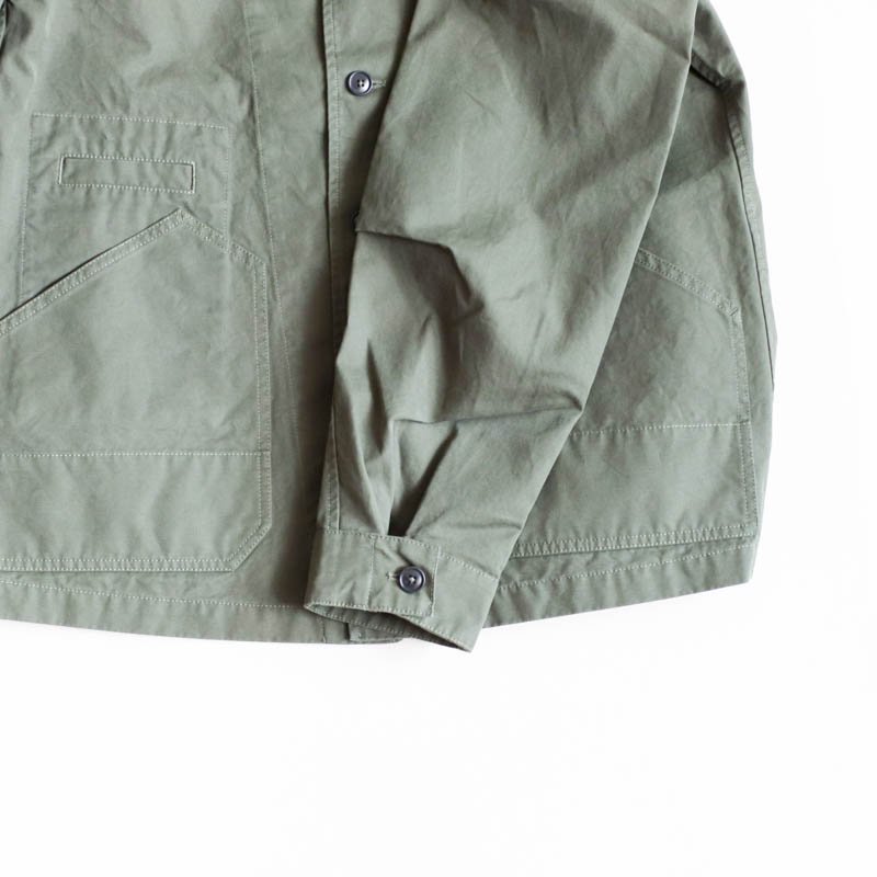 RAILROADWork JacketBrushed Micro-CanvasOlive