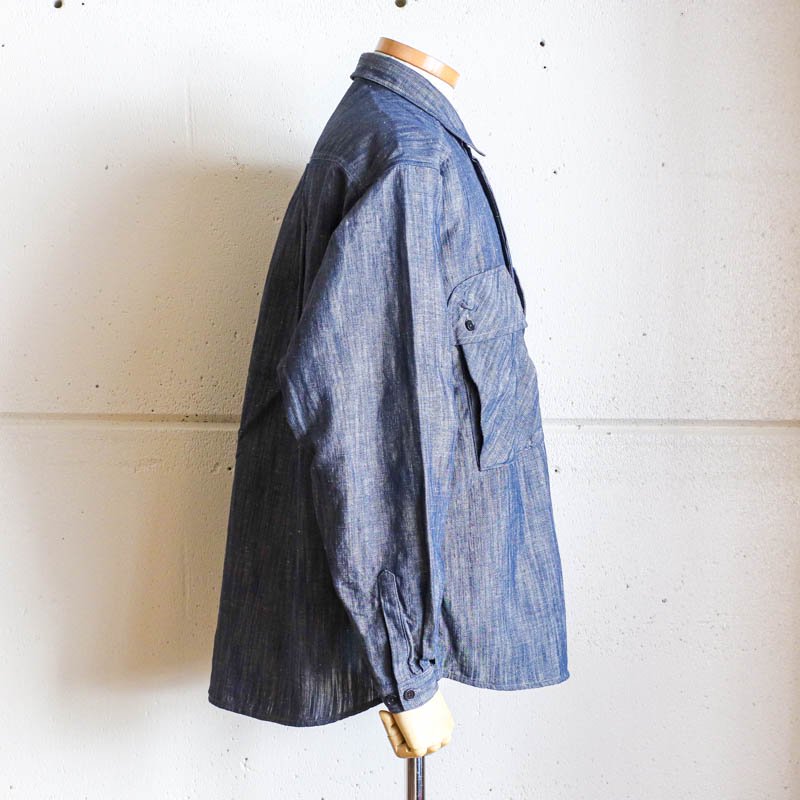 PATHUtility OvershirtSlub Chambray