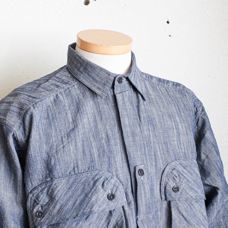 PATHUtility OvershirtSlub Chambray