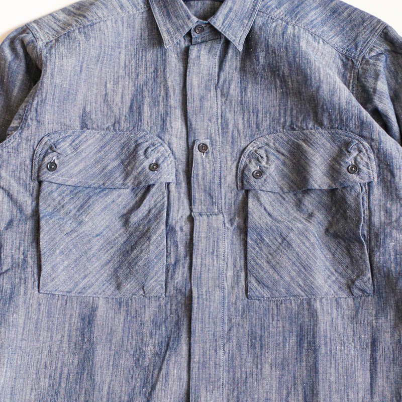 PATHUtility OvershirtSlub Chambray