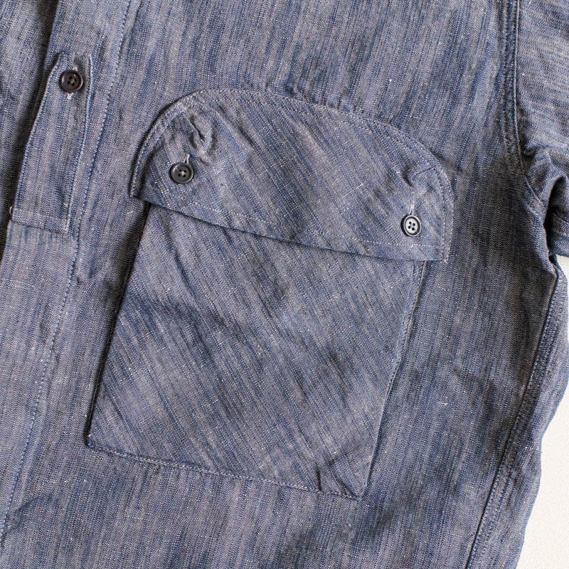 PATHUtility OvershirtSlub Chambray