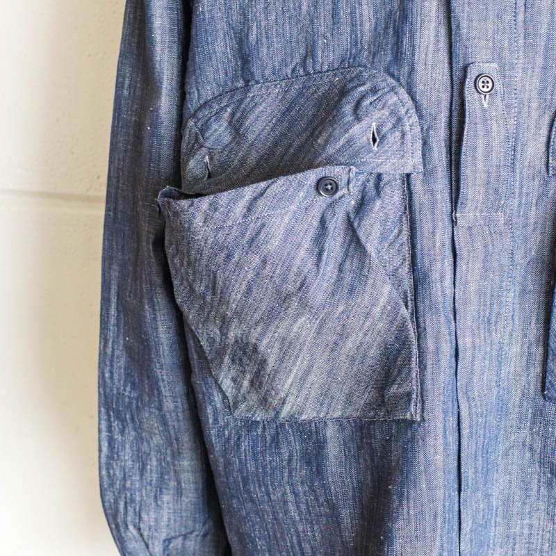 PATHUtility OvershirtSlub Chambray