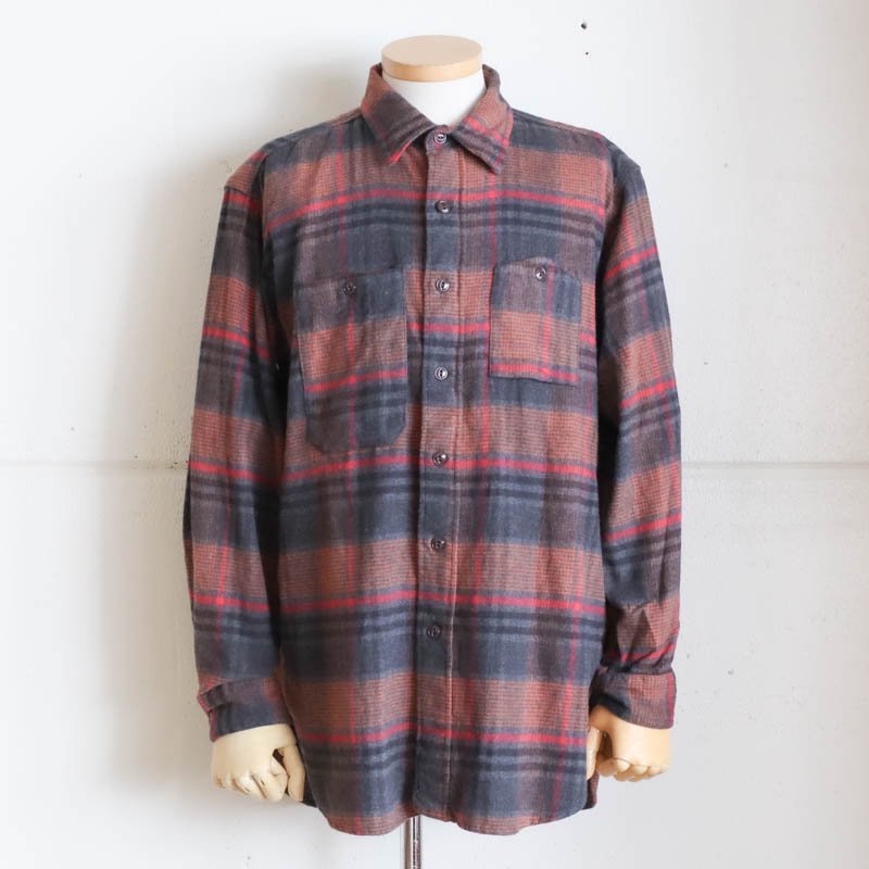 Work Shirt Cotton Plaid FlannelOrange/Red




