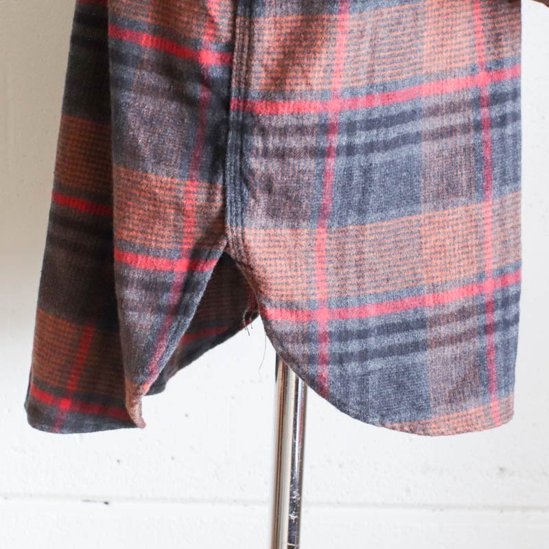 Work Shirt Cotton Plaid FlannelOrange/Red




