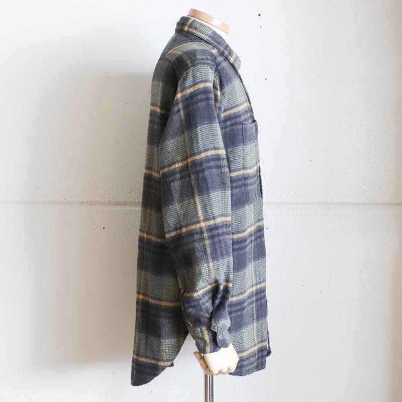 Work Shirt Cotton Plaid Flannel	Yellow/Grey




