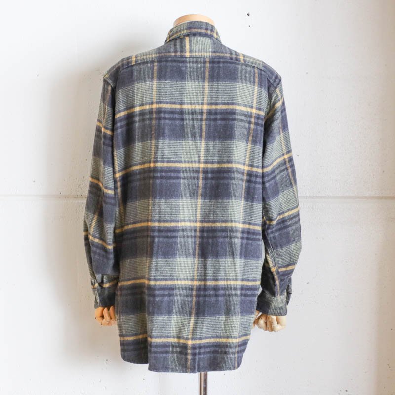 Work Shirt Cotton Plaid Flannel	Yellow/Grey




