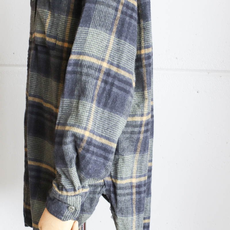 Work Shirt Cotton Plaid Flannel	Yellow/Grey




