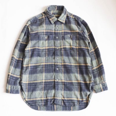 Work Shirt Cotton Plaid Flannel	Yellow/Grey




