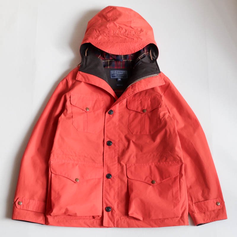 MANIFATTURA CECCARELLI【マニファッチュラ チェッカレッリ】RAIN WEEKENDER COAT　 Orange　- 大阪 |  UNCLESAM【アンクルサム】