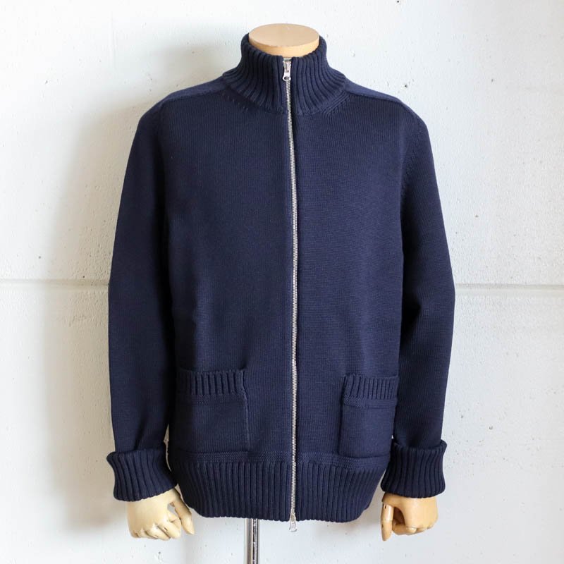 Mock Zip CardiganNavy



