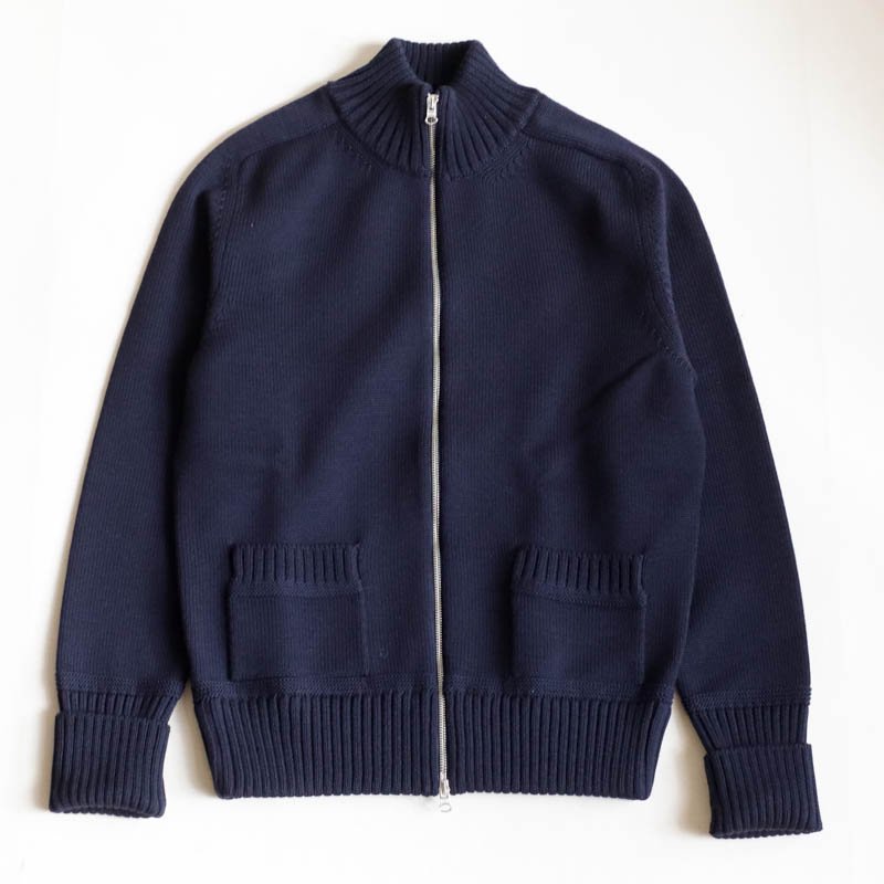 Mock Zip CardiganNavy



