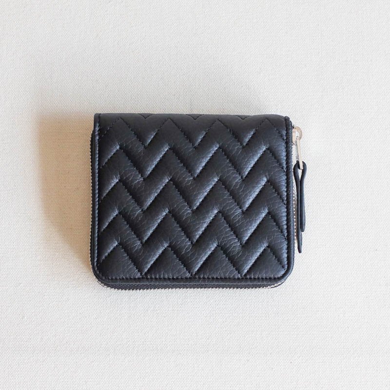 RO-RO  Wallet Short Zigzag   Noir