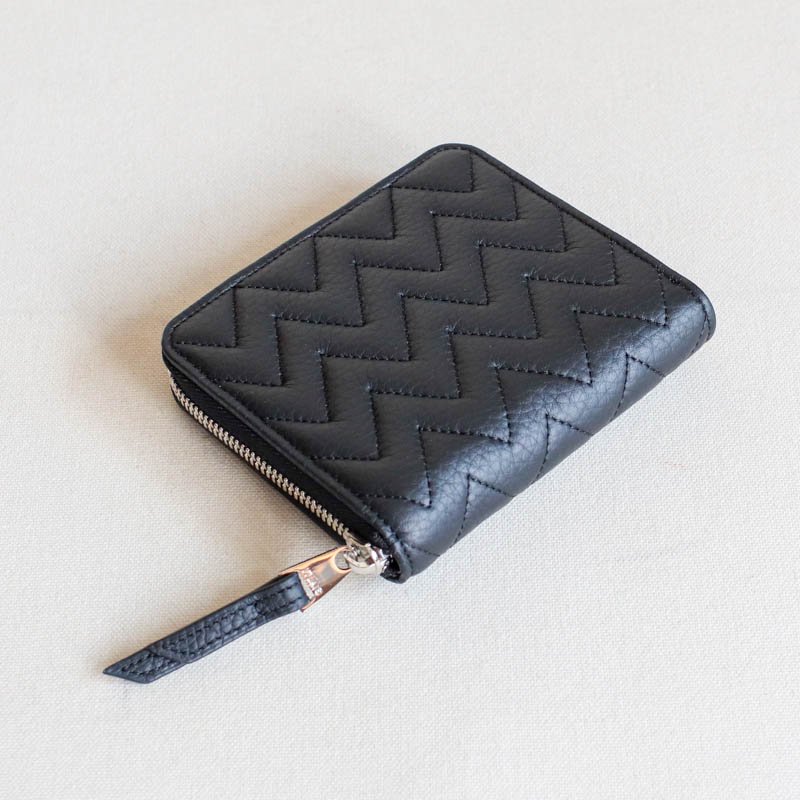 RO-RO  Wallet Short Zigzag   Noir