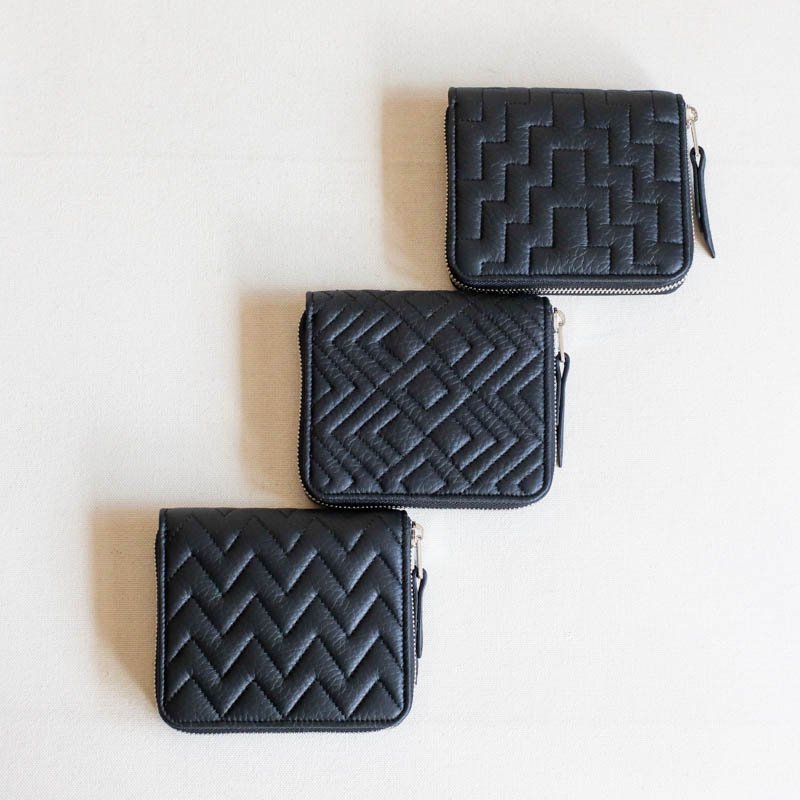 RO-RO  Wallet Short Zigzag   Noir