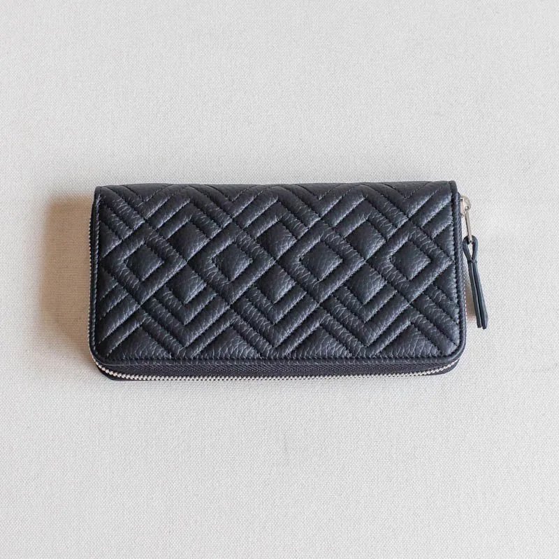 RO-RO Wallet Long  DiamondNoir