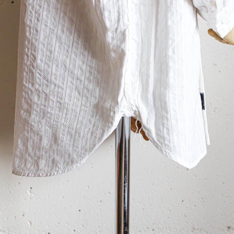 Band Collar Shirt MVCool MeshWhite