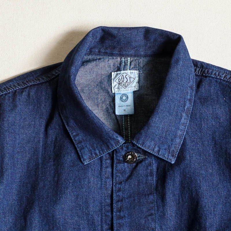 POST O'ALLS 【 ポストオーバーオールズ 】 Mechanic Blouse 8oz