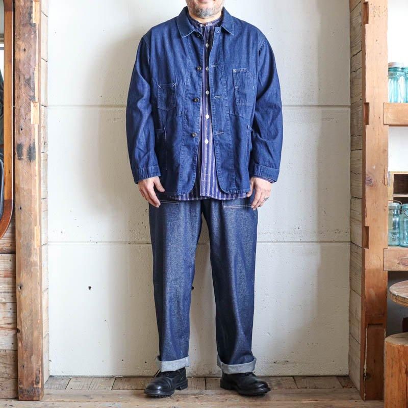 美品　De Luxe　Railroader 2　8oz Denim POST O'ALLS 【 ポストオーバーオールズ 】De Luxe Railroader 2