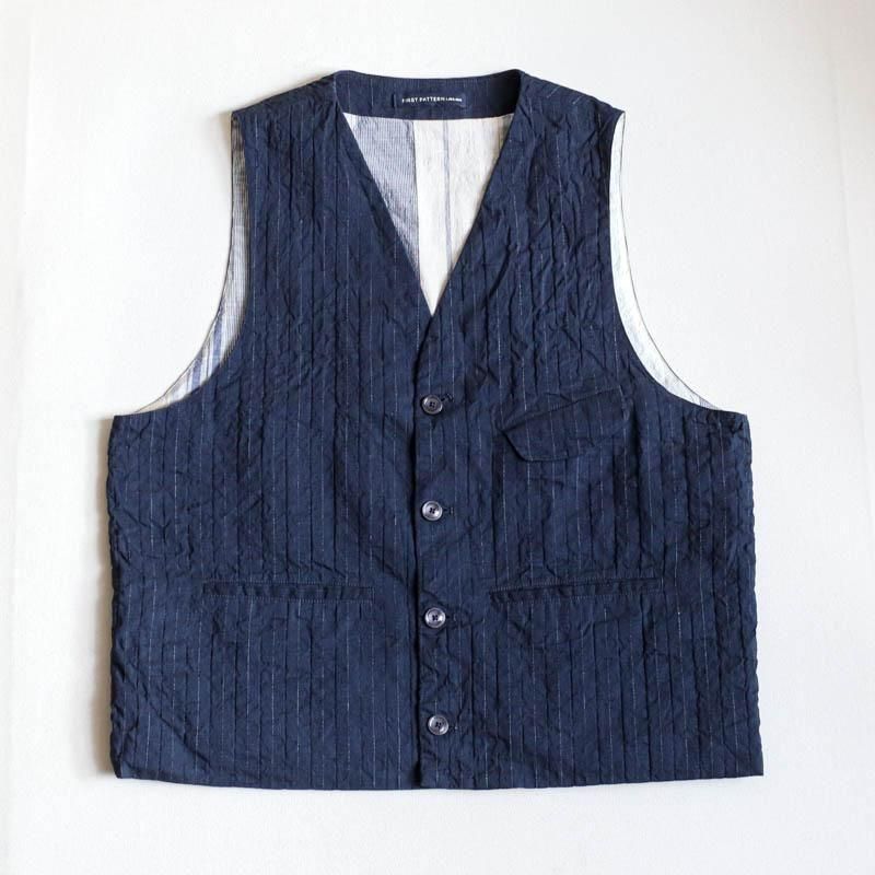 1ST PAT-RN Lodge Vest Gabadine ファーストパターン 1ST PAT-RN(first pattern)｜Lodge Vest｜Gabadine | セレクト