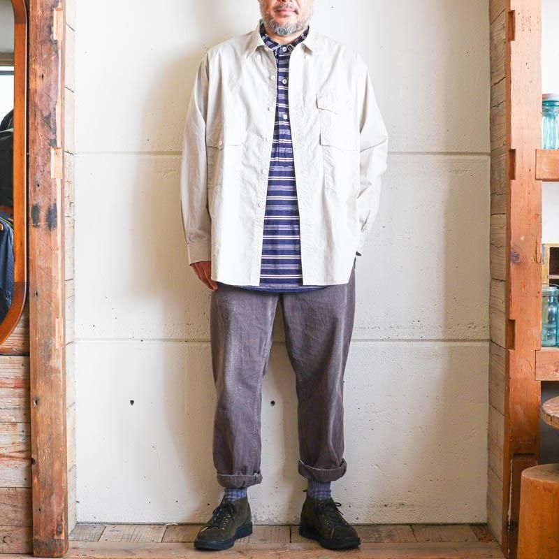 No.1 Shirt　S/S　Horizontal Stripe　Navy 　