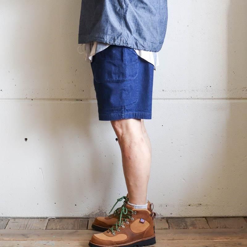 E-Z DEE’S Shorts 　 8oz Denim 　W/ Deep Wash　Indigo 