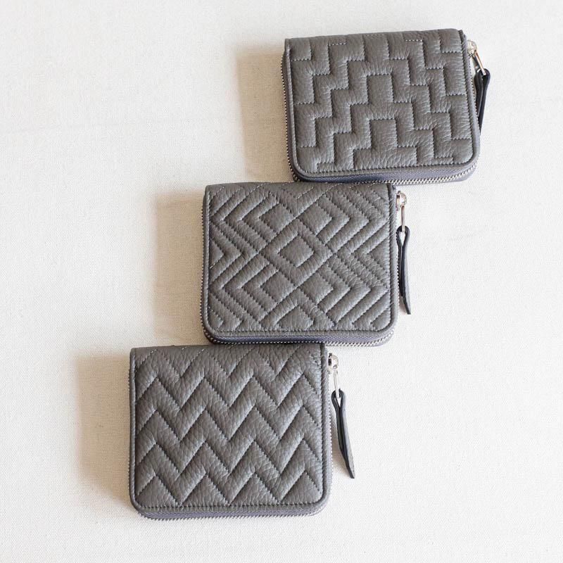 RO-RO  Wallet Short Zigzag  Etain