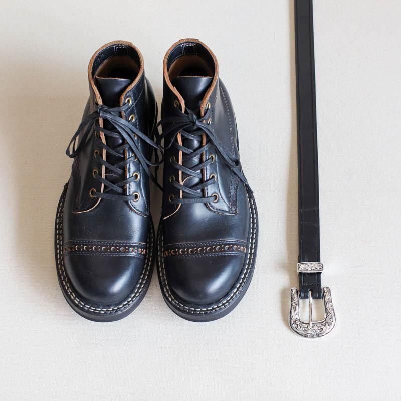 TORY LEATHER 【 トリーレザー 】Antique Silver Buckle Set