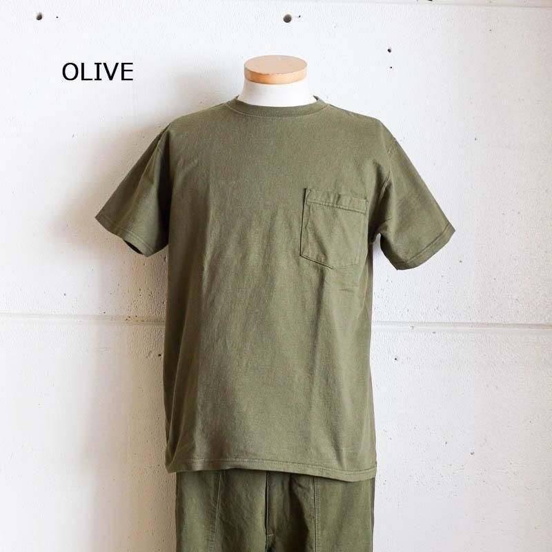 Crew Neck Pocket Tee