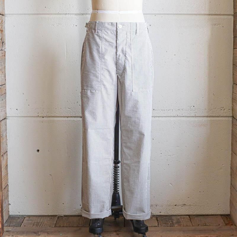 FATIGUE PANT　Seersucker Stripe　Navy/Natural