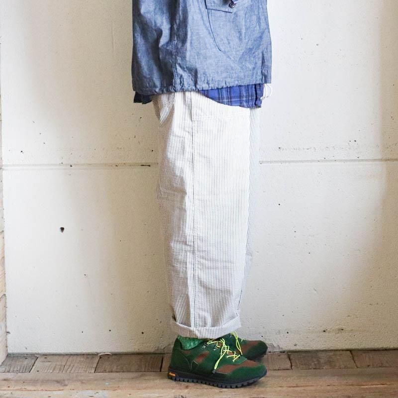 FATIGUE PANT　Seersucker Stripe　Navy/Natural