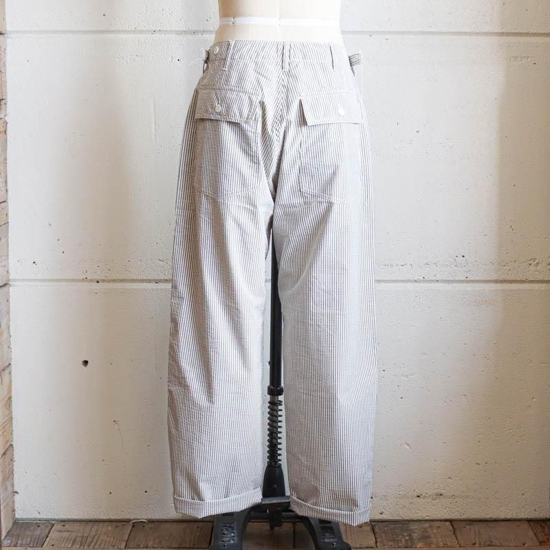 FATIGUE PANT　Seersucker Stripe　Navy/Natural