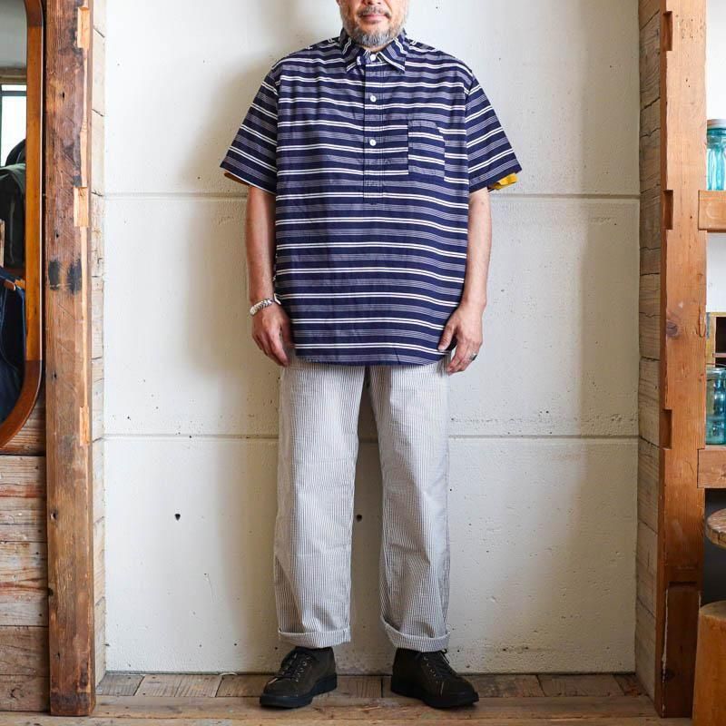 FATIGUE PANT　Seersucker Stripe　Navy/Natural