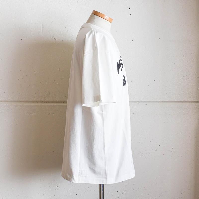 Crew Neck Tee　BOXING CLUB　White
