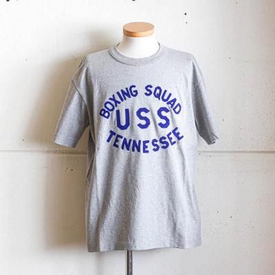 Crew Neck Tee　USS　L.Grey
