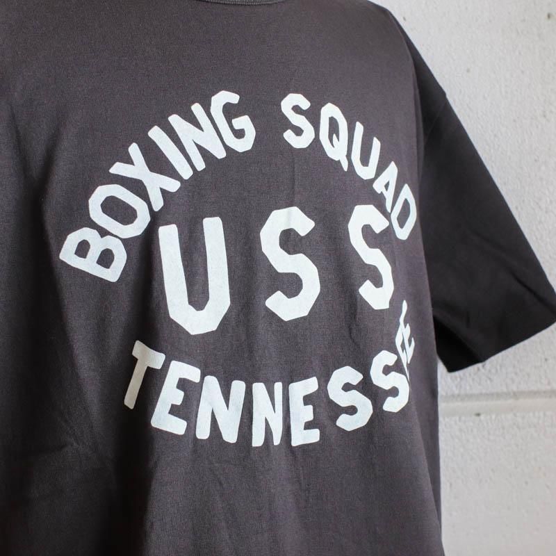 Crew Neck Tee　USS　Black
