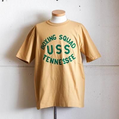 Crew Neck Tee　USS　Yellow
